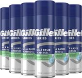 Gillette Series Verzachtende Scheergel met Aloë Vera - 6 x 200ml