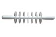 Deegroller Pompon Deegroller voor bladeren, van pompon met gladde messen, artikelnummer 990200