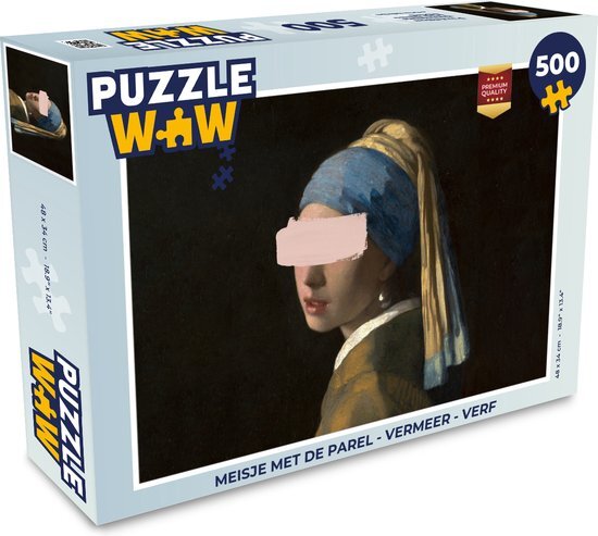 MuchoWow Puzzel Meisje met de parel - Vermeer - Verf - Legpuzzel - Puzzel 500 stukjes