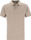 Profuomo Piqué Poloshirt Beige - Maat S - Heren