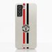 Fibriva™ Coque de Téléphone Officielle Manchester United – Rayures Verticales et Blason