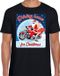 Bellatio Decorations Shoppartners Bv Fout Kerstshirt / t-shirt - Driving home for christmas - motorliefhebber / motorrijder / motor fan zwart voor heren - kerstkleding / kerst outfit S