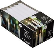Spaas Huishoudkaarsen - 20 stuks - Wit - 18 cm - 6 branduren