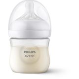 Philips Avent Natural Fopspeen met responsieve fopspeen, 125 ml, 1 stuk (model SCY900/01)
