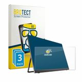 BROTECT Screenprotector 3 Stuks voor Yodoit PTM18 18.5" Beschermglas Transparant