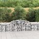 Maison Exclusive Gabions avec arche haute 20 pcs 300x50x60/80 cm Fer galvanisé