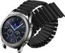 DrPhone SteelLink - 20mm - Elastische Metalen Band - Zwart