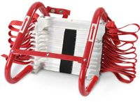 Merkloos Vluchtladder, 4,5meter aluminium, reddingsladder - brandladder - brandvluchtladder - EN1147 goedgekeurd - Tot 450kg