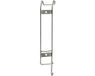 Vikan 16200 RVS support mural pour seau de 6 et 12 ltr - argent