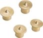 wolfcraft - 4 fixations de cheville – repères de cheville, Ø 8 mm