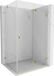 Mexen Lunar-F cabine de douche pliable droite 100 x 80 cm, transparent, or