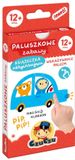 Paluszkowe CzuCzu - Paluszkowe zabawy (Vingerpret) - Interactief Harmonikaboekje - Educatief Speelgoed - 12+ Maanden