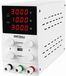 KRAFT&DELE Alimentation de laboratoire, 0-30V, 10A, avec écran LED, 200-240V, AC/DC, alimentation réglable, potentiomètre, interrupteur marche/arrêt