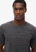 Superdry T-shirt de travail coupe décontractée avec logo en relief pour hommes - Noir - Taille L