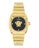 Versace Medusa Antares VE0R00525 Horloge - Staal - Goudkleurig - Ø 35 mm