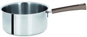 Cristel C16MT steelpan, 16 cm, stevige handgreep, bakeliet, taupe