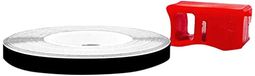 4R Quattroerre.it 10351 Wheel Trim Reflecterende plakstrips met applicator voor autovelgen, zwart, 5 mm x 6 m