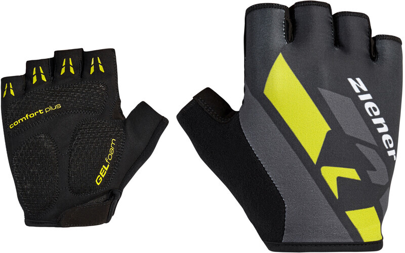 Ziener Crisander Bike Gloves Men, grijs