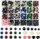 OEM Veiligheidsogen-set, 6-14 mm, in verschillende kleuren, voor amigurumi-knuffels