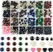 OEM Veiligheidsogen-set, 6-14 mm, in verschillende kleuren, voor amigurumi-knuffels