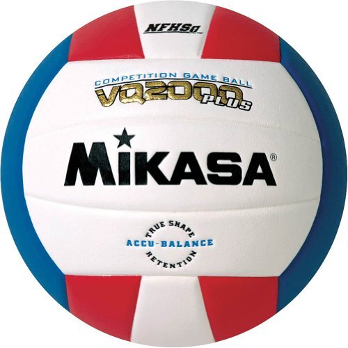 MIKASA MIKASA VQ2000 Micro Cell Volleybal (Rood/Wit/Blauw)