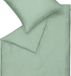 Schöner Wohnen Ensemble de literie Coton satin uni Vert 155x220 cm