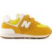 New Balance Garçon Bébé 574 Hook And Loop Golden Hour Taille : 27.5 | Chaussures Outlet | enfants | Jaune