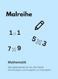 Malreihe Mathematik Übungsheft