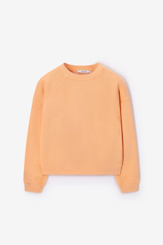 Sissy-Boy - Lichtoranje oversized sweater