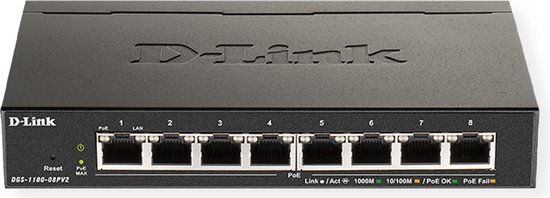 Switch D-Link DGS-1100-08PV2/E