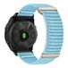 By Qubix Qubix Nylon Sport Loop Bandje Lichtblauw 20mm Quickfit voor Garmin Fenix 9 / 9 Pro 43mm