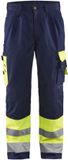 Blåkläder Werkbroek High Vis 1584-1860 - High Vis Geel/Marineblauw - C46