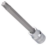 Vigor V2226 Inwendige vierkante aandrijving en "RIBE" schroevendraaier-inzetstuk voor binnenwigprofiel "Ribe-CV", 12,5 mm (1/2 inch), 140 mm, 1 stuk