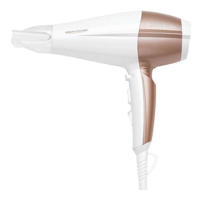 ProfiCare PC-HT 3010 - 2200W Hair Dryer - Champagne/White