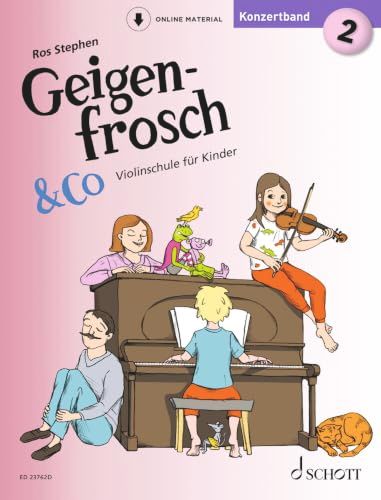 Geigenfrosch Schott Music Geigenfrosch & Co: Konzertbuch 2