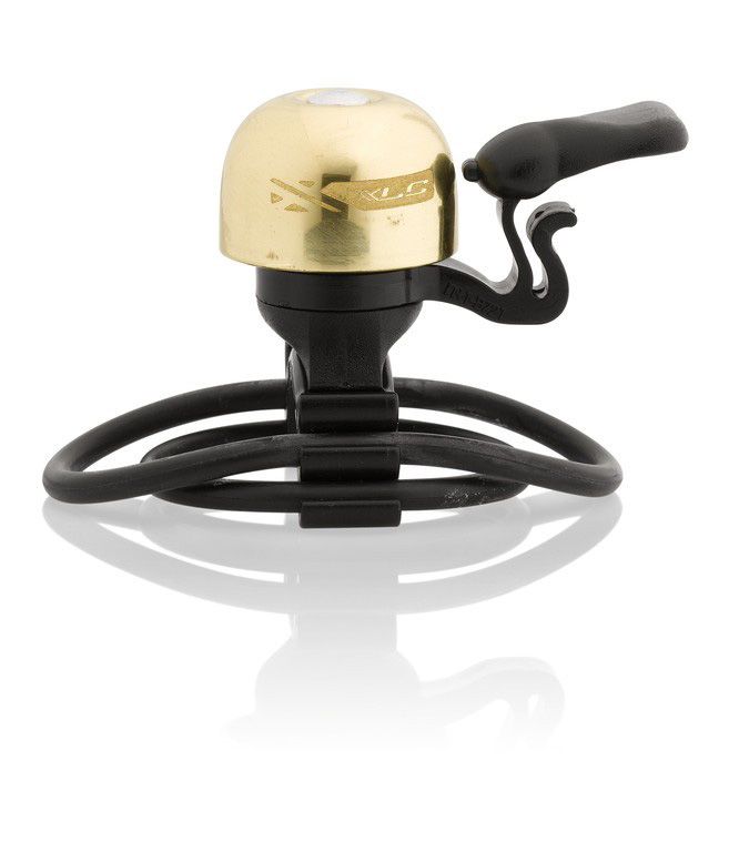 XLC Minibel messing fietsbel - goud