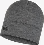 Buff Merino Midweight Beanie MELANGE LIGHT GREY - Muts