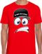 Bellatio Decorations Vrijgezellenfeest T-shirt voor heren - Ik ben de Sjaak - rood - bruiloft / trouwen L