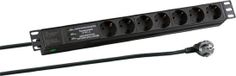 EFB Elektronik EK631DE.3GR stekkerdoos 2 meter 7-voudig Licht Grijs
