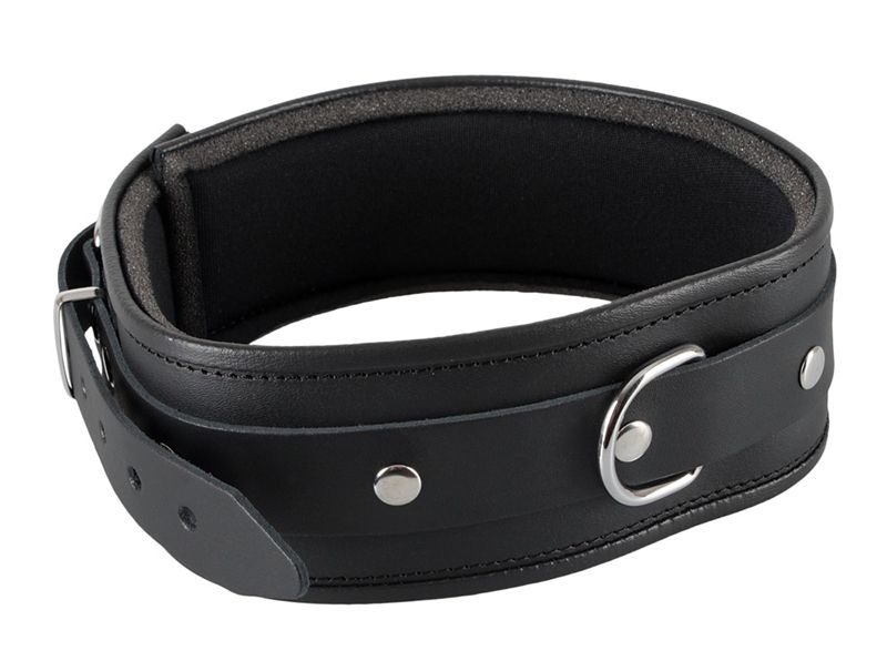 Zado Leren halsband gevoerd - 4024144233861
