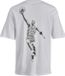 JACK&JONES JCOLEGENDS STATE TEE SS CREW NECK SS22 Garçon T-shirt M Blanc Coton Loose Fit