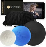 [LACROSSE BOZEERA Lacrosse Ballen - Lacrosse Ball 6 5 & 3cm - Massageballen - Lacrosse Balls - Triggerpoint Ballen Inclusief Video Handleiding Poster & Tas