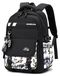 Omgoods – Sac à dos pour garçons avec imprimé graffiti – Grand sac à dos imperméable pour adolescents