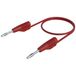 Hirschmann Test & Measurement MVL F 2/10 Câble de mesure Fiche banane 2 mm Fiche banane 2 mm 10.00 cm Rouge 1 pièce(s)