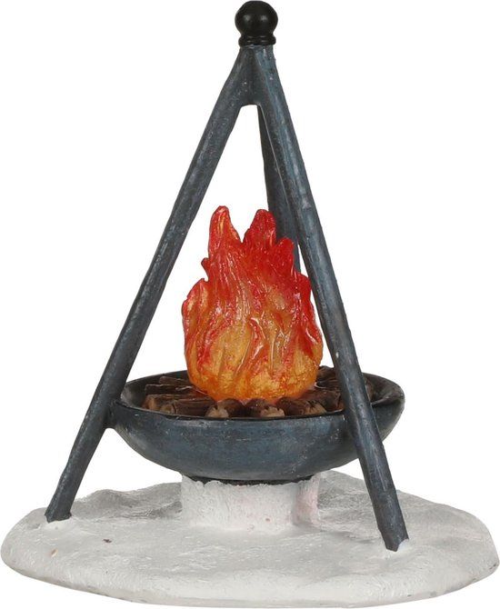 Luville Fire Tipi Battery Operated Kersthuisje