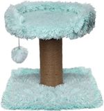 Topmast Krabpaal Fluffy Carasco - Lichtblauw - 39 x 39 x 40 cm