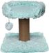 Topmast Krabpaal Fluffy Carasco - Lichtblauw - 39 x 39 x 40 cm