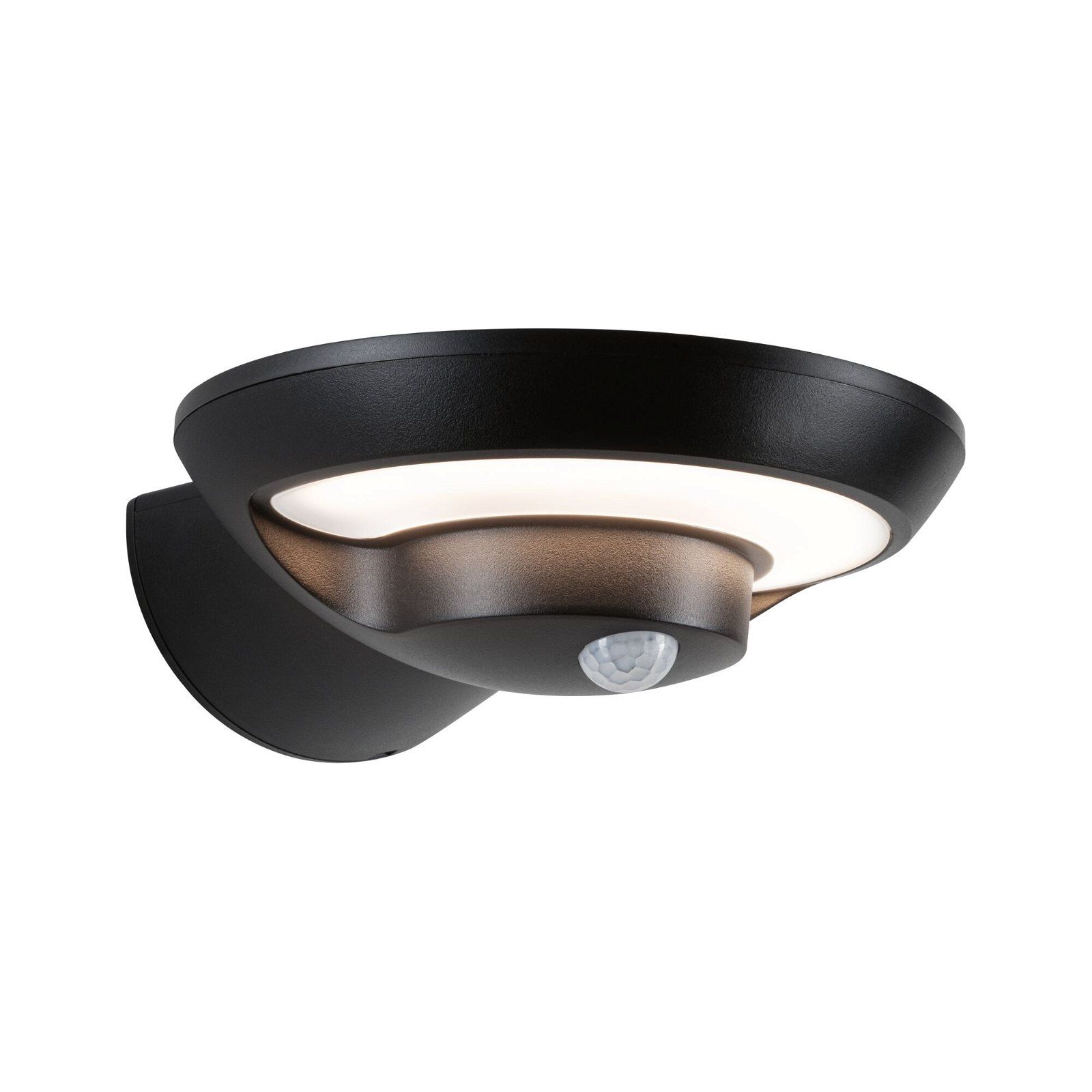Paulmann Bordola Solar LED Outdoor Wall Light with Motion Sensor - Anthracite