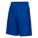 adidas Mixte enfant Train Essentials 3-Stripes Short Shorts, team royal blue/dark blue, 11-12 Years