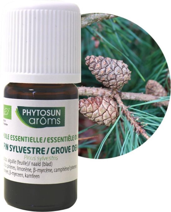 Phytosun Essenti&#235;le Olie Grove Den Bio – verzacht de luchtwegen 5ml